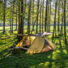 Палатка NATUREHIKE BUTTERFLY NH21YW132 210T двухместная, желто-коричневая, 6927595782910