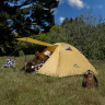 Палатка NATUREHIKE P-Series NH18Z033-P трехместная темно-зеленая, 6927595783665